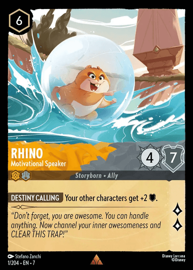 Rhino - Motivational Speaker — Disney Lorcana